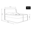 Kép 10/12 - TYP58 boxspring ágy 