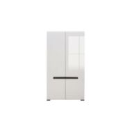 Azteca system SZF2D/21/11 akasztós szekrény magasfényű fehér ajtós szekrény