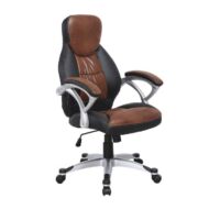 T-Irodai szék, barna/fekete, ICARUS
