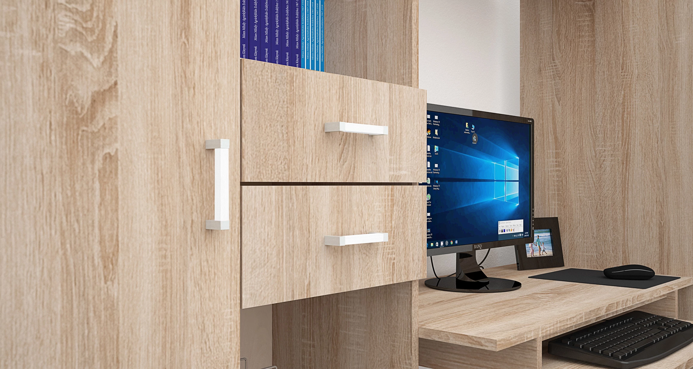Eryk tanuló/home office sor